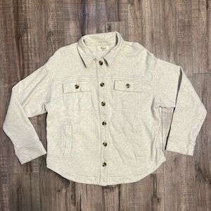 Madewell Heather Knit Shacket